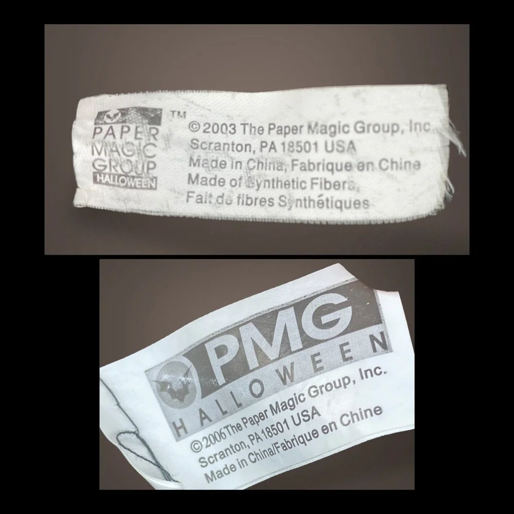 Paper‎ Magic Hanging Halloween Figures Early 2000s Set of 5 Characters